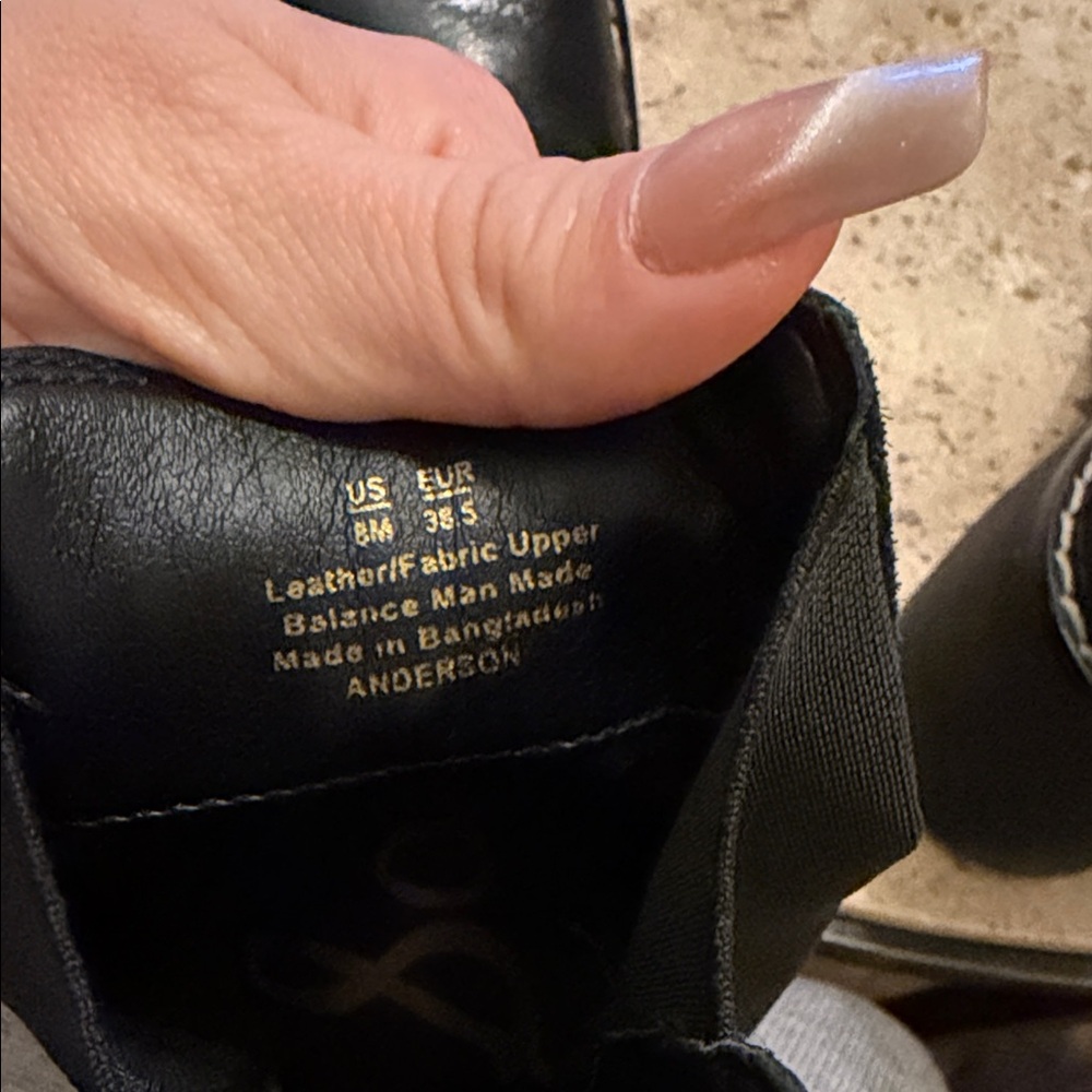 Sam Edelman Black Heeled Boots - Picture 8 of 8